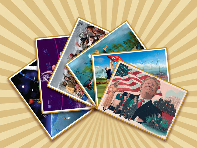Postcard 12-pack - Trumped Up Cards